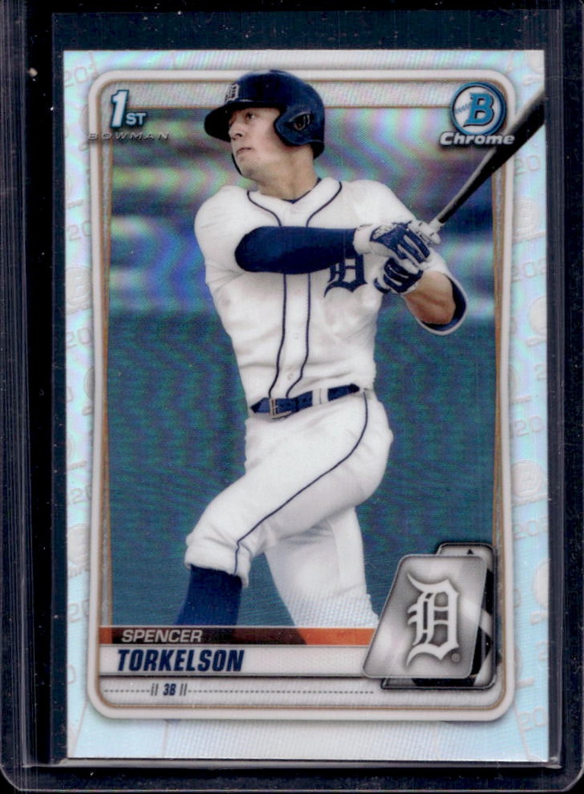 2020 Bowman Draft Spencer Torkelson Chrome Refractor 1st #BD-121 Tigers
