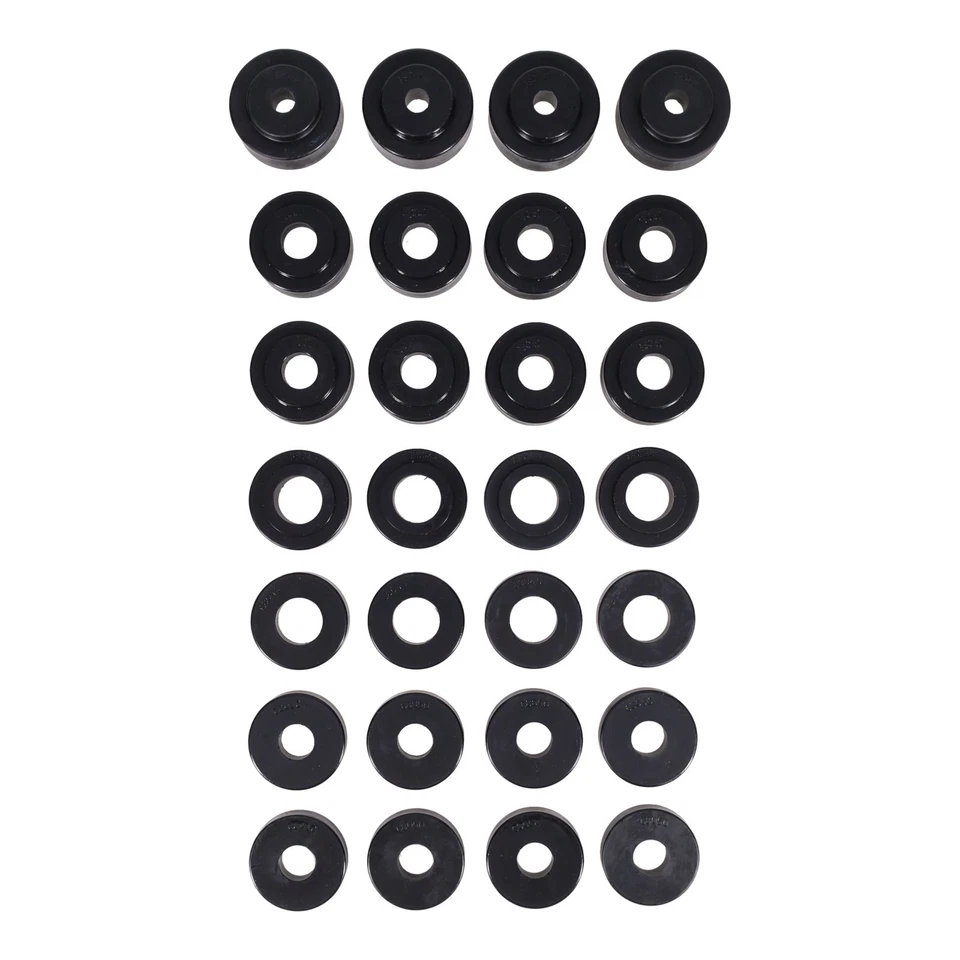 Kit de bujes de montaje de carrocería Polygraphite® 1968-1972 Oldsmobile F85 Cutlass 442 NUEVO Foto 4 de 4