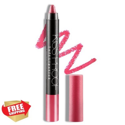 Matte Lip Crayon Pencil Velvety Creamy Full Coverage Lipstick