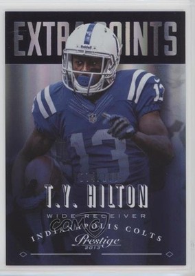 2013 Panini Prestige Extra Points Purple 74/100 TY Hilton #85 0o9