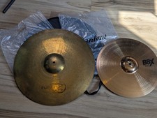 Zildjian Planet Z Ride Cymbal 20"/Sabian B8X Rock Crash 16" /Case 3 Pieces