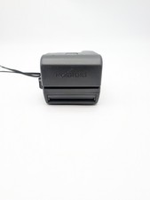Vintage Polaroid One Step 600 Instant Film Camera w/ Flash Strap WORKS