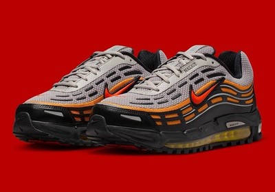 Nike Air Max TL 2.5 Wolf Grey/Red Mens Size US 8.5 Casual Sneakers Rare New 