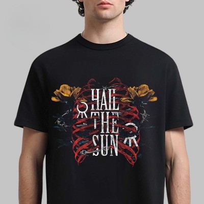 Hail The Sun 2026 Cut Tour Fade Back Merch Floral Skeleton Rib