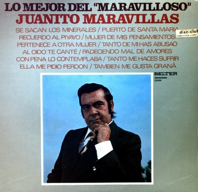 Juanito Maravillas - Lo Mejor Del - Maravilloso LP (VG+/VG) '.