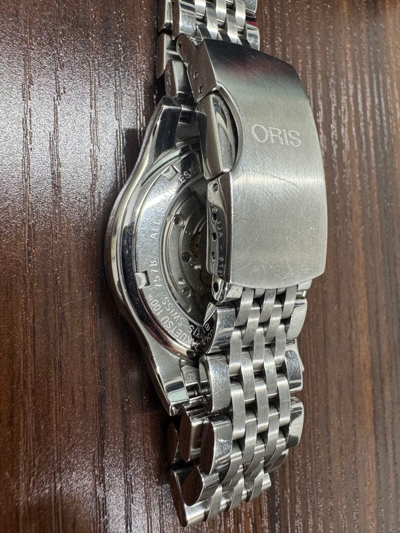 ORIS Classic Date Automatic Silver Dial Stainless… - image 6