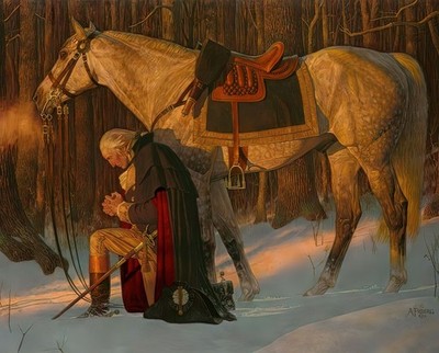 PRAYER AT VALLEY FORGE Arnold Friberg 16
