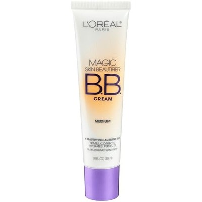 L'Oreal Magic BB Cream,  Light Coverage, Medium, 1 fl oz.