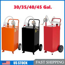30354045 Gallon Fuel Caddy Fuel Storage Tank 2 Wheels With Manuel Pump 30354045 Gallon Fuel Caddy Fuel Storage Tank 2 Wheels With Manuel Pump