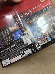 God of War Collection (Sony PlayStation 3 PS3, 2009) w/Manual Greatest Hits Used