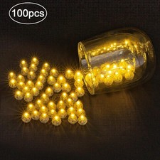 Luci A LED Per Palloncini (100 Pezzi) - Mini Luci Rosse, Impermeabili, Per Feste E Decorazioni