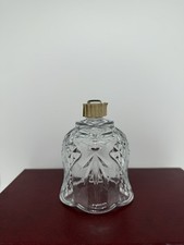 Homco Home Interiors Vintage Cambridge Thick Tulip Shape Glass Candle Holder USA
