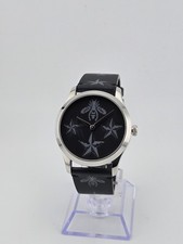 Gucci G-Timeless YA1264105 Women’s Bee and Star Black Dial Watch ⌚