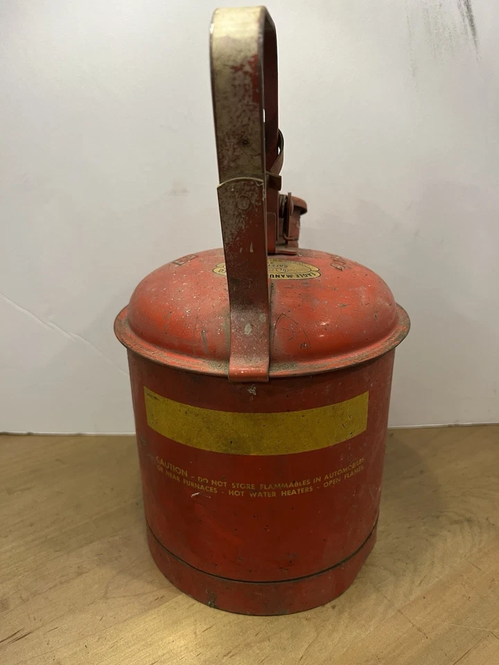 Eagle Vintage Safety Gas Tank, Brookins Service Station Equipment - Image 3 of 4