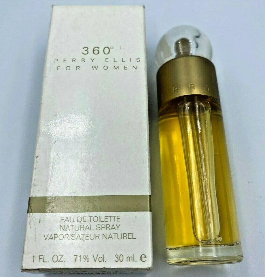 Perry Ellis 360 para Mujer 1.0 OZ / 30 ml Eau de Toilette Spray Nuevo Caja Dañada  Foto 4 de 4