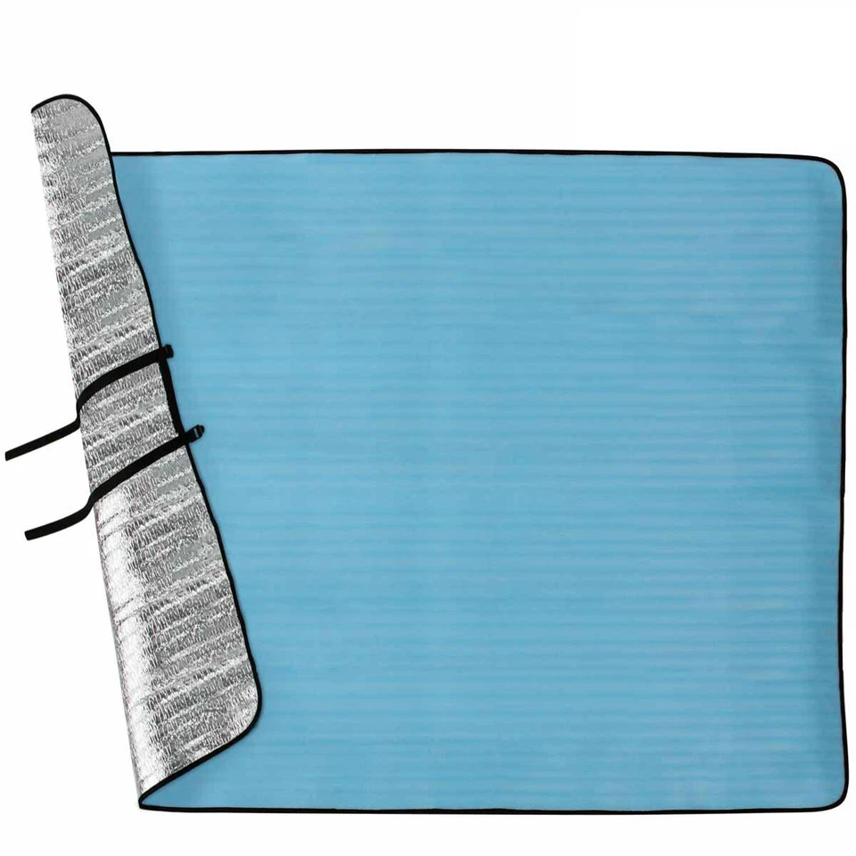 Crossroad Alu Campingmatte Liegematte Thermomatte Schutzunterlage 190x150cm - Bild 2 von 2