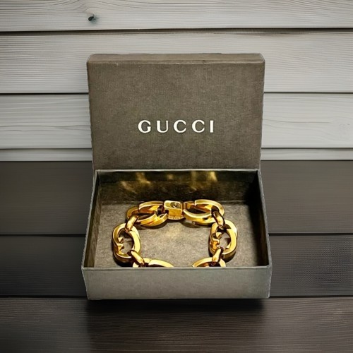 GUCCI extra dickes Kettenarmband Gold
