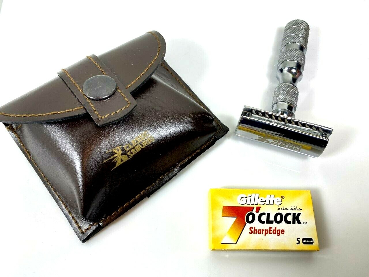 Travel Case +5 Blades  Man Gift Holiday