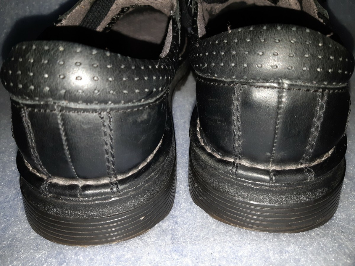 DOC DR MARTENS Nevin Lace Up Oxford Shoes Black Leather  display picture 1