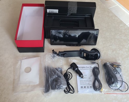 10.26" 2K Stereo Portable Car Radio Wireless Dash Mount W/Apple CarPlay Android - Picture 13 of 20
