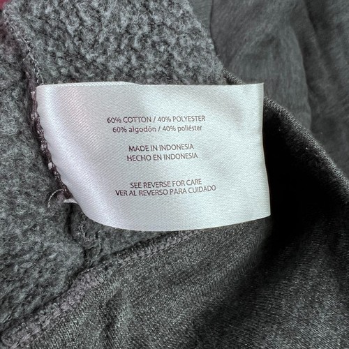 Orvis Sweatshirt Men's Size XL Long Sleeve 1/4 Zip Button Pullover Gray Ch. 50" - Picture 10 of 14