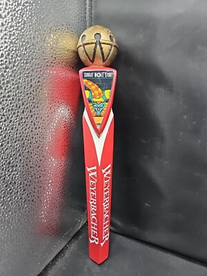 WEYERBACHER TAP HANDLE Craft Beer SUNDAY MORNING STOUT Brewing Co. 12 Inches