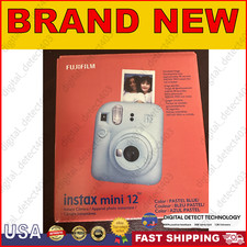 Fujifilm Instax Mini 12 Instant Camera Vr55525 -  Pastel Blue Color Brand New