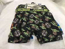 Funfare Boys 4 Pk Athletic Boxer Briefs Star Wars The Mandalorian XS Boys New