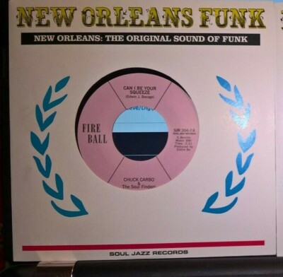NEW- CHUCK CARBO - Can I Be Your Squeeze/ Take Care Your Homework  on SJR 304-7