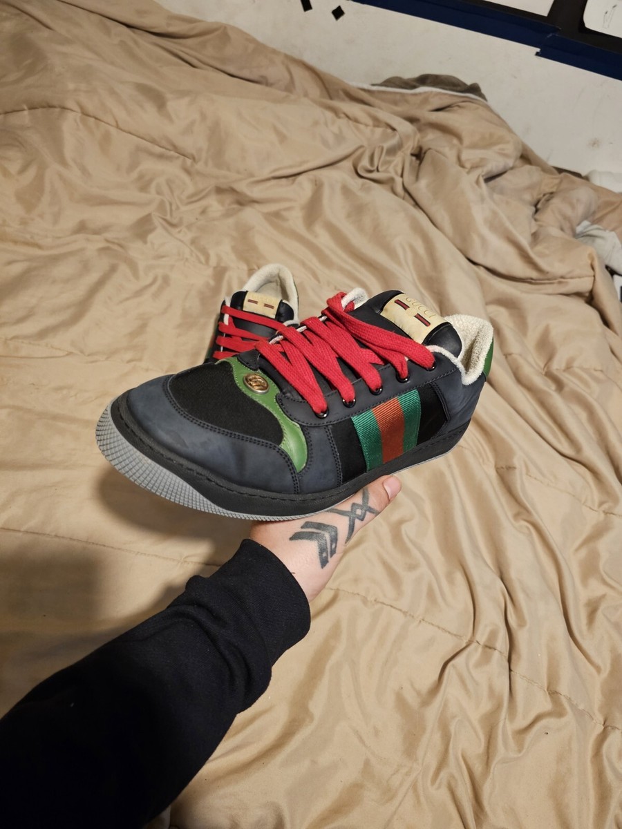 スニーカー GUCCI  Sneakers Men Fabric Black NEW AUTHENTIC GUCCI x ADIDAS ZX 8000 'BLACK GG MONOGRAM