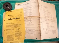 Vintage Sales Brochure Komatsu 70s Forklift Lift Truck Advertising News Ad Book