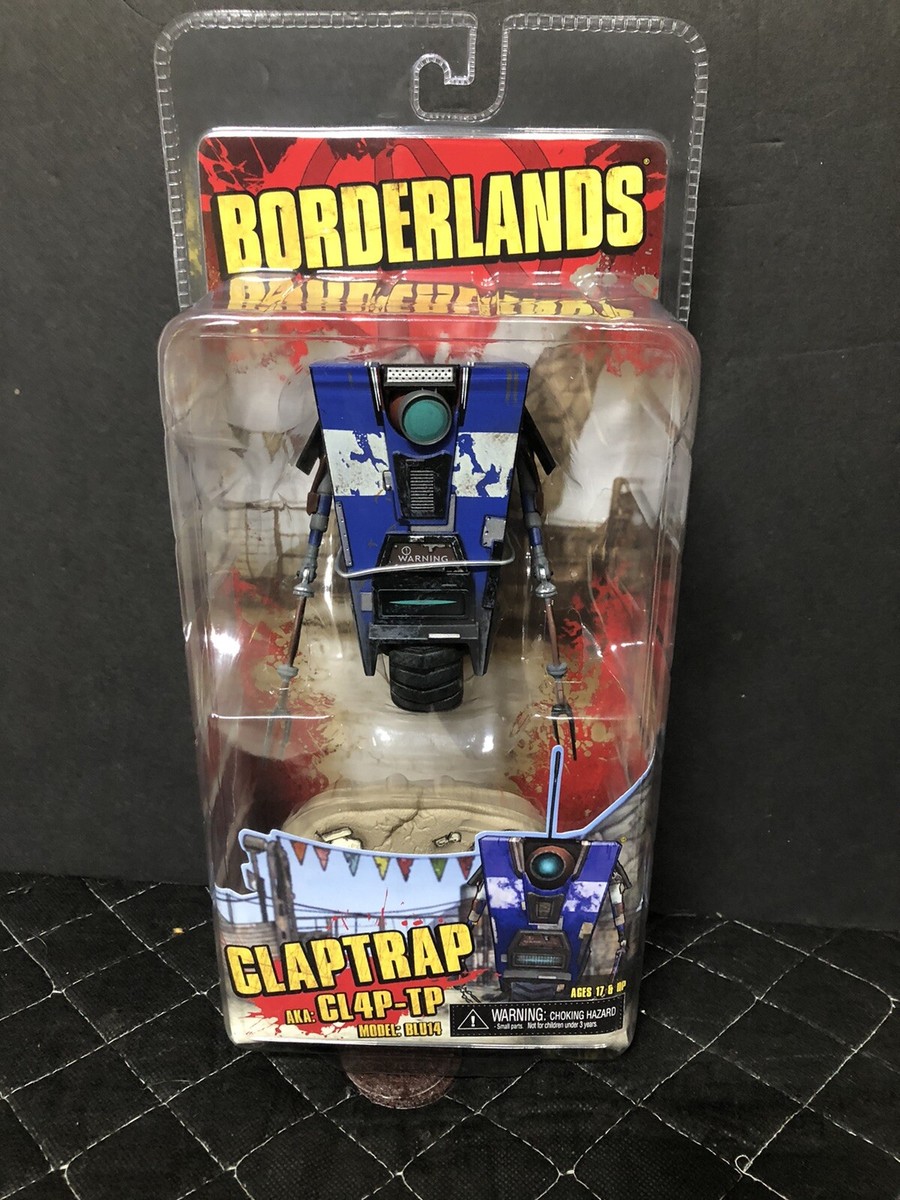 Neca Borderlands - Blu14 Claptrap - Deluxe Limited Edition Action