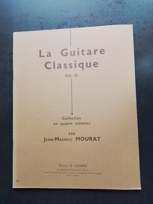 PARTITUR JEAN-MAURICE MOURAT LA GUITAR CLASSIC BAND D