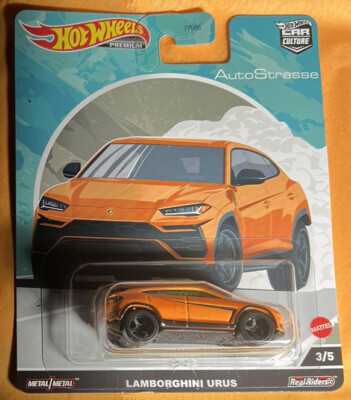 Hot Wheels Car Culture Auto Strasse Lamborghini Urus Orange NEW