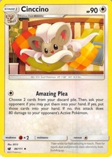 Cinccino 86/111 Sm-Crimson Invasion Regular
