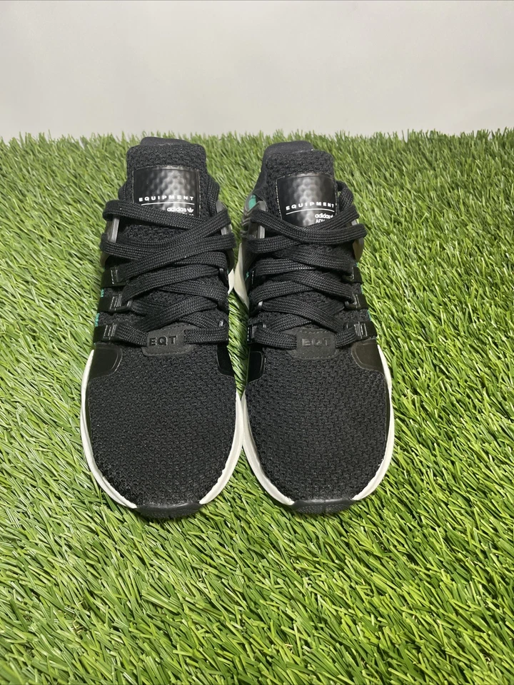 Adidas Mens Equipment Support ADV BA8323 Black Running Shoes Sneakers Size 4.5 - Image 4 of 4