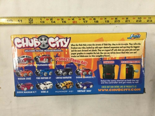 Jada Toys Chub City RC Remote Radio Control VW Volkswagen Beetle & Bus New Rare - Picture 3 of 7