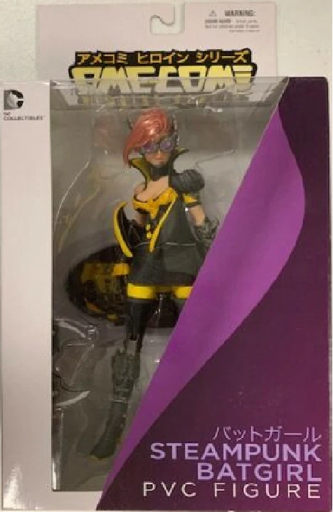 (2007) DC DIRECT Ame-Comi Steampunk Batgirl PVC Figura Estatua! ¡SELLADO SIN USAR, EN CAJA! Foto 2 de 2