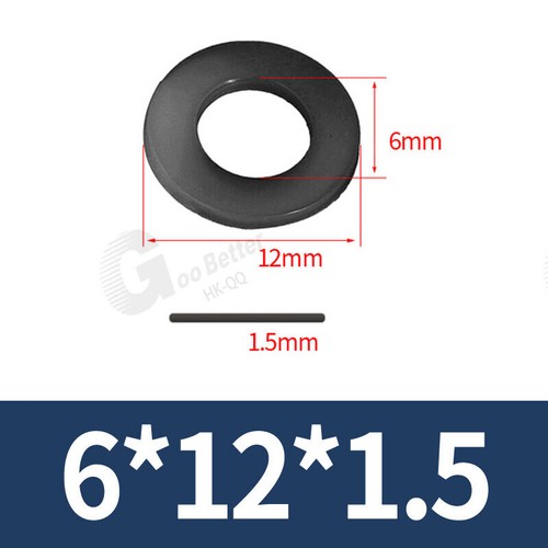Unterlegscheiben DIN 125 Kunststoff Polyamid PVC M2 - M24 Beilagescheibe ISO7089 - Bild 53 von 121