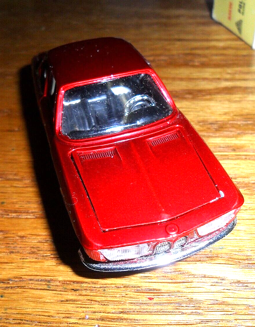 ミニカー POLITOYS-M No.546 BMW 2000CS Politoys ART 546 BMW 2000 CS Metallic Red Italy 1/43 Scale