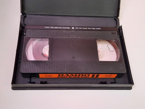 Rambo 2. Teil II Der Auftrag 1985 Uncut VHS German PAL Selene Video Stallone - Bild 5 von 5