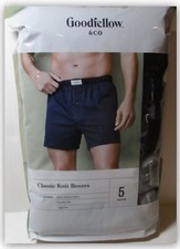 Goodfellow  Co Classic Knit Boxers S M L XL XXL soft stretch fabric comfort fit