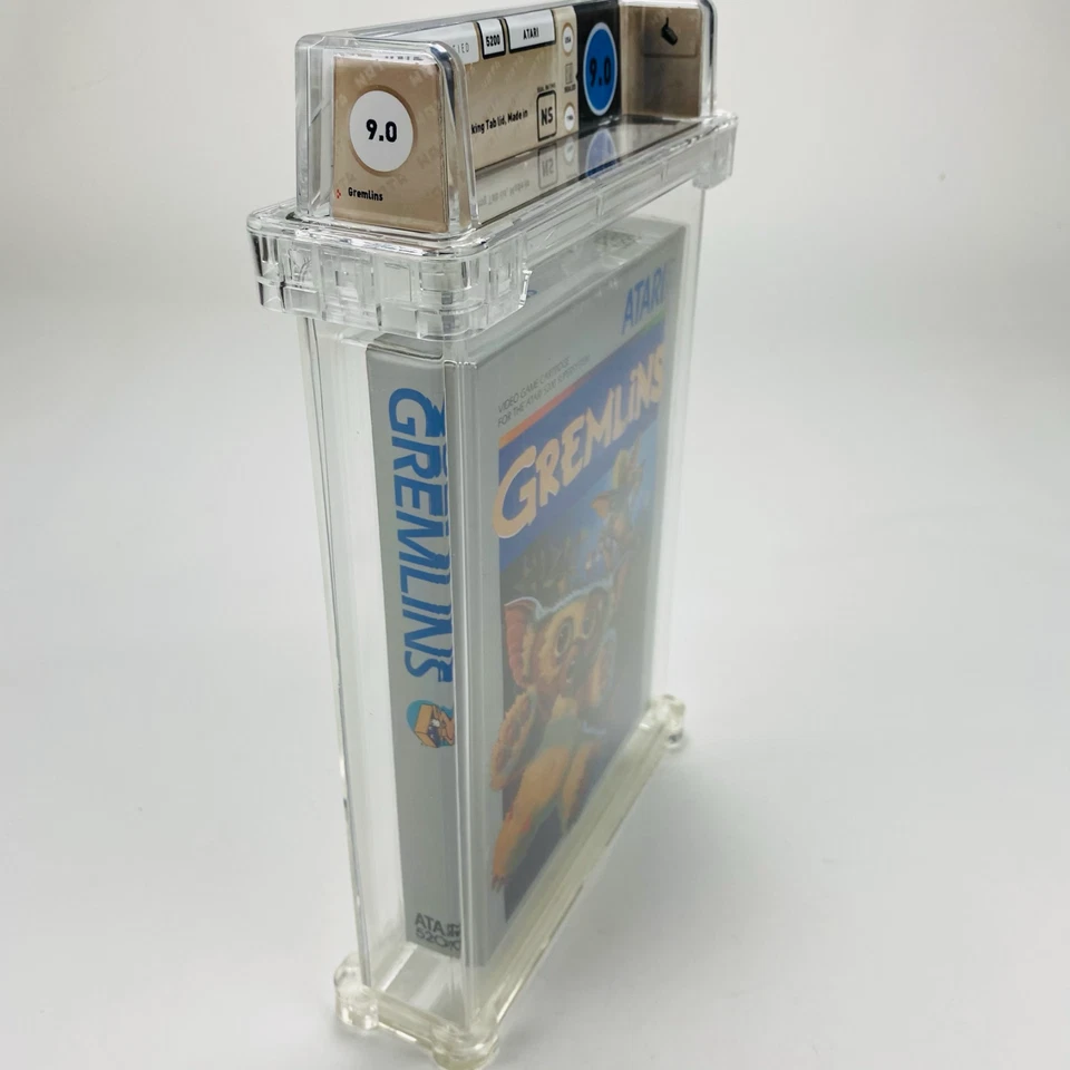 Gremlins - Atari 5200 Silver Box 1986 Movie Graded Factory Sealed WATA 9.0 NS - Image 3 of 4