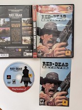 Red Dead Revolver PlayStation 2 PS2 Greatest Hits Complete Manual CIB Working