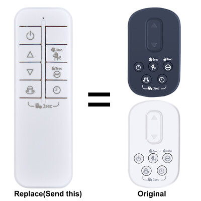 Replace Remote Control For Philips Air Performer 7000 8000 AMF765/10 AMF765/30