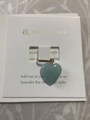 Abbott Lyon Silver Heart Necklace With Birthstone Abbott Lyon