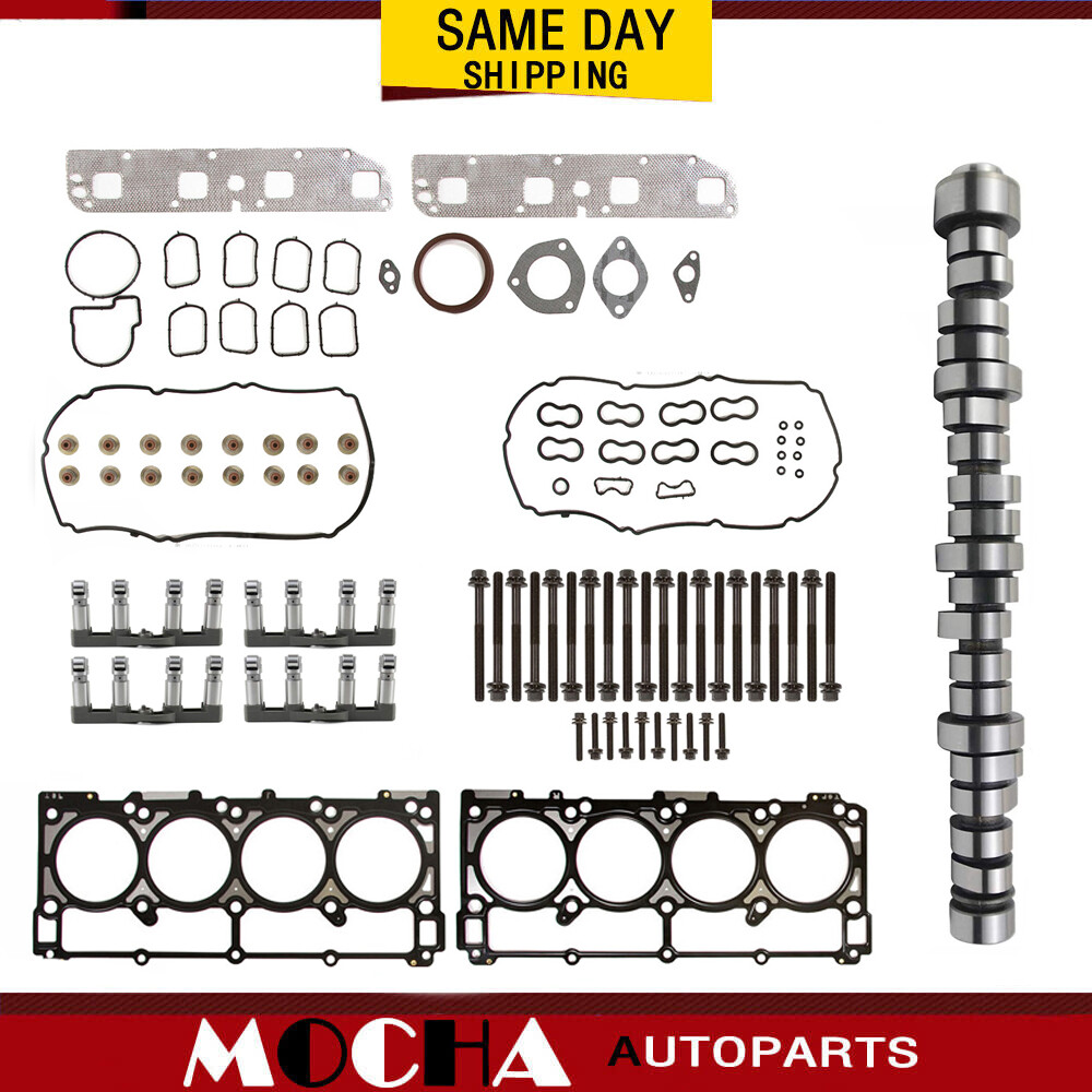 NON MDSCAMSHAFT KIT for 5.7 HEMI LIFTERS FIT 0308 DODGE CHRYSLER JEEP