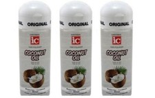BL Fantasia Ic Hair Polisher 6 oz Coconut Oil - THREE PACK