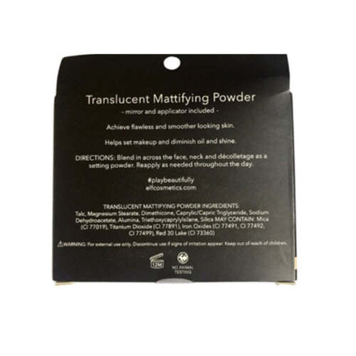 E.l.f. Mattifying Powder, Translucent 83101 - Picture 3 of 5