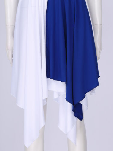 Costume lirico donna liturgico ballo lode abiti color block culto - Foto 12 di 103